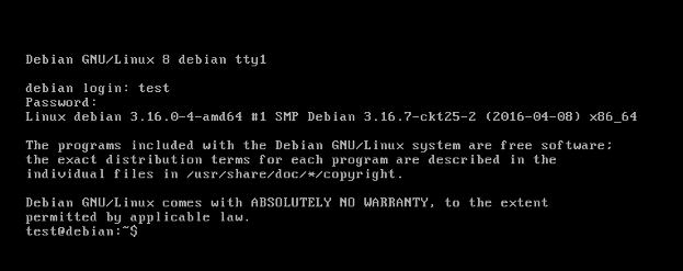 debian-login-test